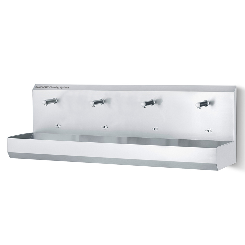 Lave-mains collectif avec capteur 2-6 en acier inoxydable – Image 3