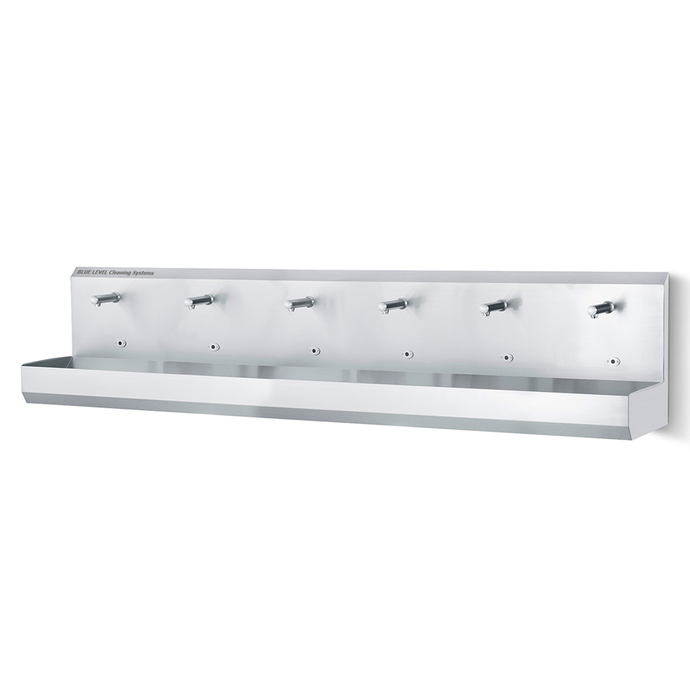 Lave-mains collectif avec capteur 2-6 en acier inoxydable – Image 5