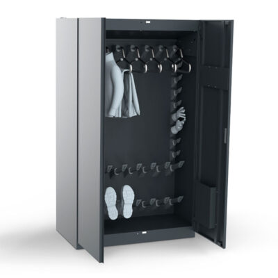 Clothing drying cabinet 8 with condensation drying