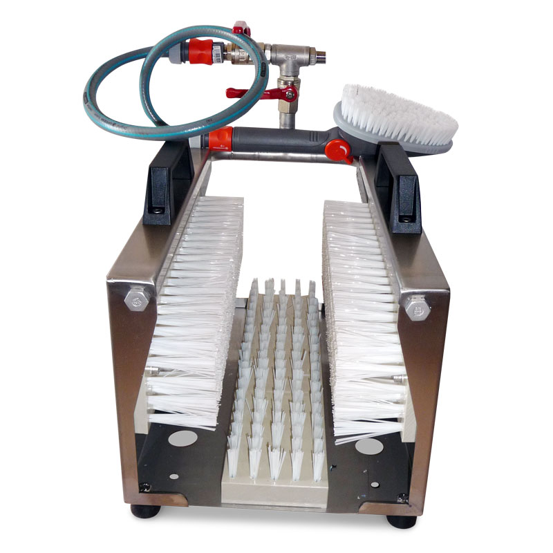 Mobile boot washer