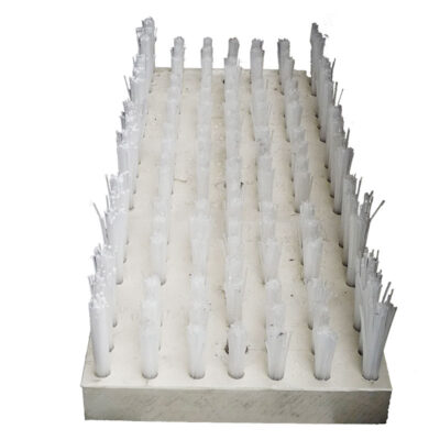 Replacement floor brush for work shoe washer