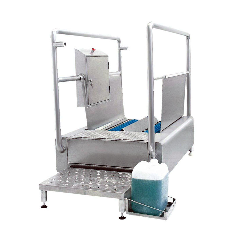 Continuous-flow sole cleaning machine BASIC