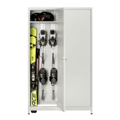 Electrically heated ski locker 400
