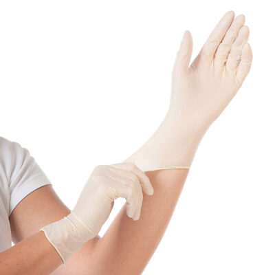 Gants jetables en latex non poudrés et antidérapants lot de 1000 pièces