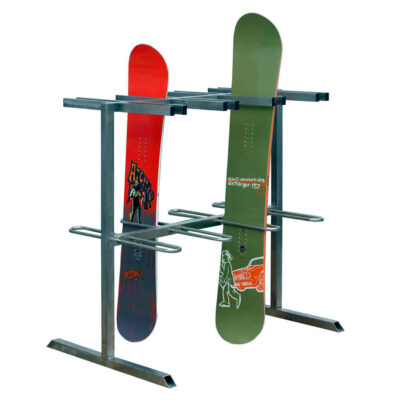 Snowboard rack set of 16