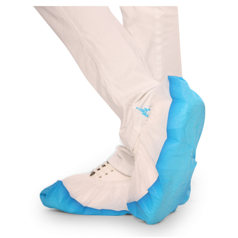 3. CPE shoe covers with thick soles, 700 pieces