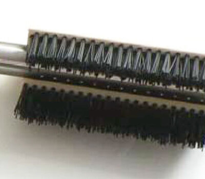 Replacement brush strip for stainless steel hand-washing brushes